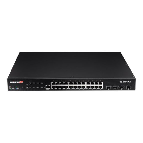 Edimax Pro GS-5424PLX / Switch / smart / 24 x 10/100/1000 (PoE+)