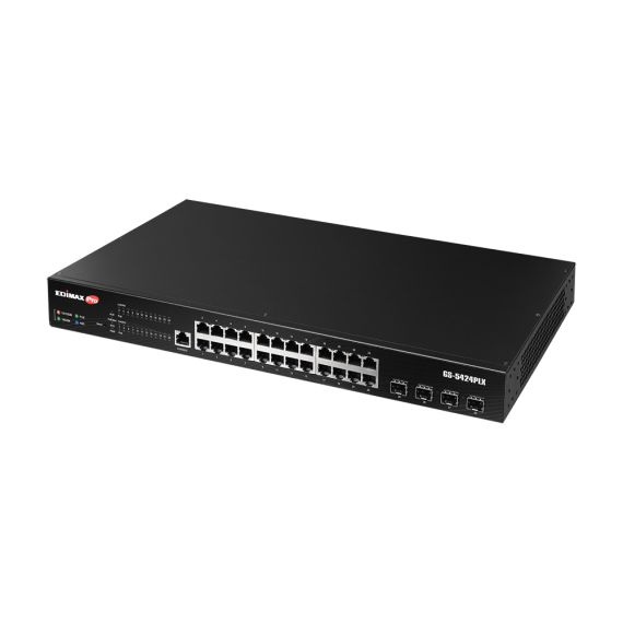 Edimax Pro GS-5424PLX / Switch / smart / 24 x 10/100/1000 (PoE+)