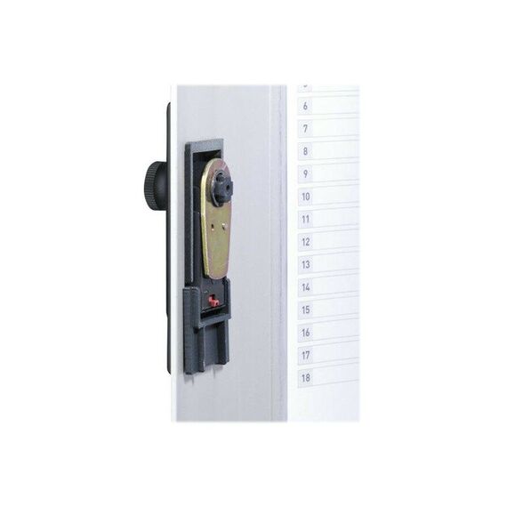 DURABLE KEY BOX Key cabinet 36 hooks aluminium 196623