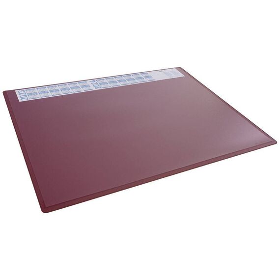 Durable Desk pad Four-year planner Red, Transparent 722303