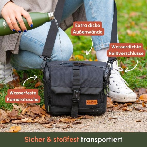 C-Rope CRP-PKT-M-BLK / Shoulder case / Any brand / Black