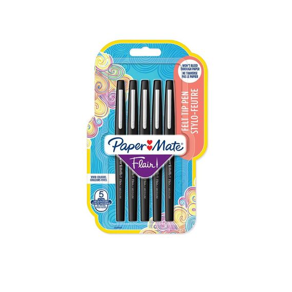 Paper Mate Flair Original Medium 1 colours Black Bullet 2028909