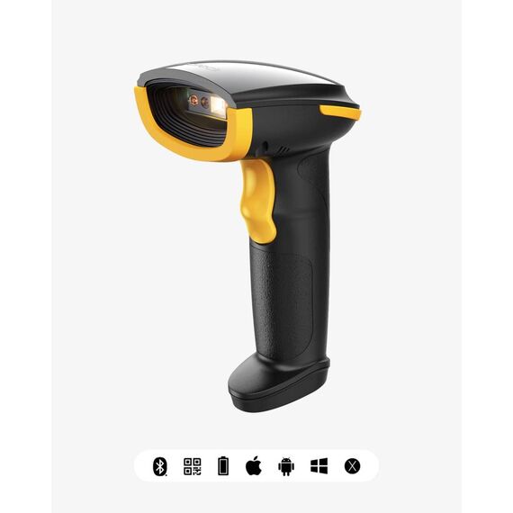 Inateck 2D Bluetooth Barcode Scanner BCST23_BLACK