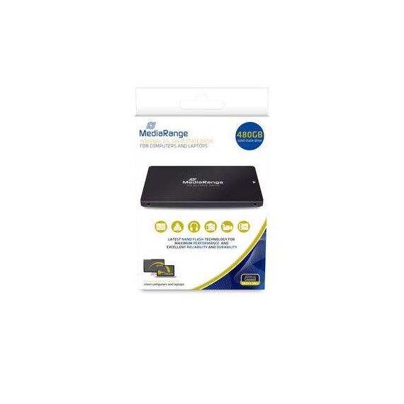 MediaRange MR1003 SSD 480 GB internal 2.5 SATA 6Gbs MR1003