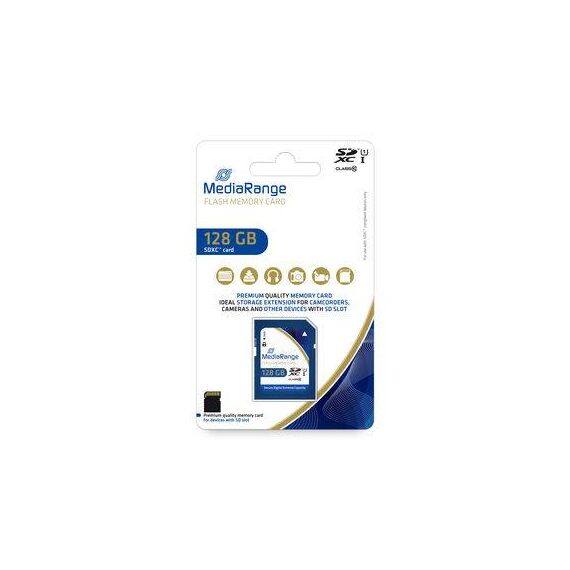MediaRange MR969 Flash memory card 128 GB UHSI Class10 MR969