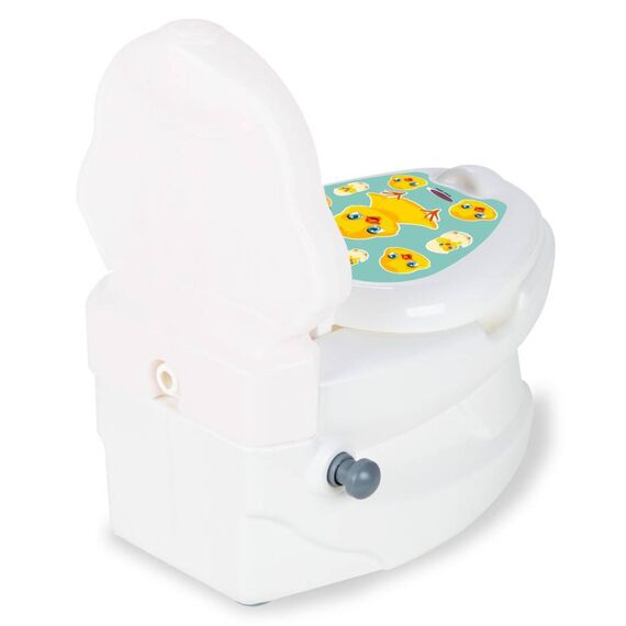 JAMARA My small Toilet Chick with flush sound and Toilet paper holder