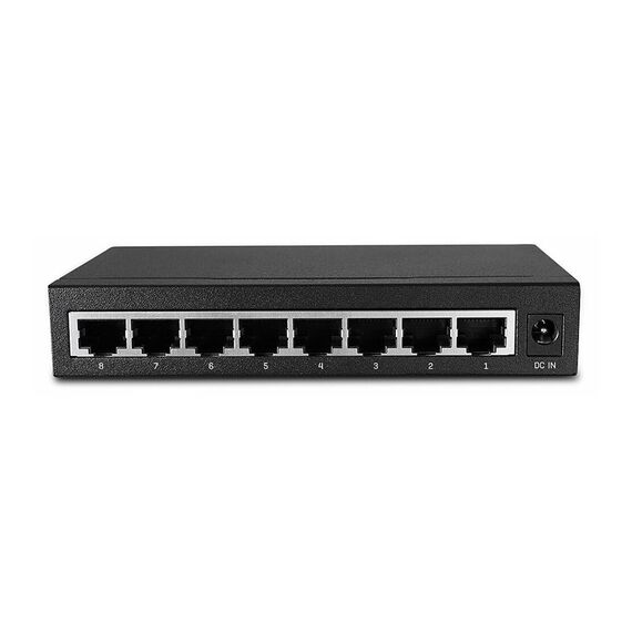 Lindy Gigabit Desktop Switch / Switch / 8 x 10/100/1000 / | 25045