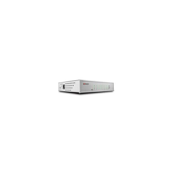 Lindy Gigabit Desktop Switch / Switch / 8 x 10/100/1000 / | 25045