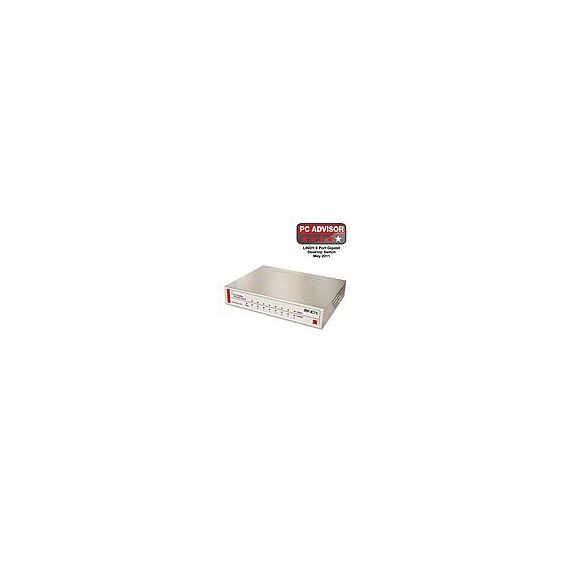 Lindy Gigabit Desktop Switch / Switch / 8 x 10/100/1000 / | 25045