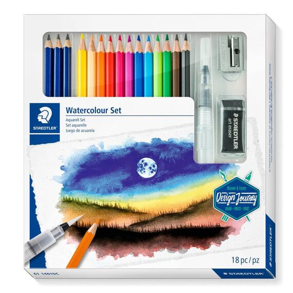 Staedtler 61 14610C Design Journey Watercolour Set