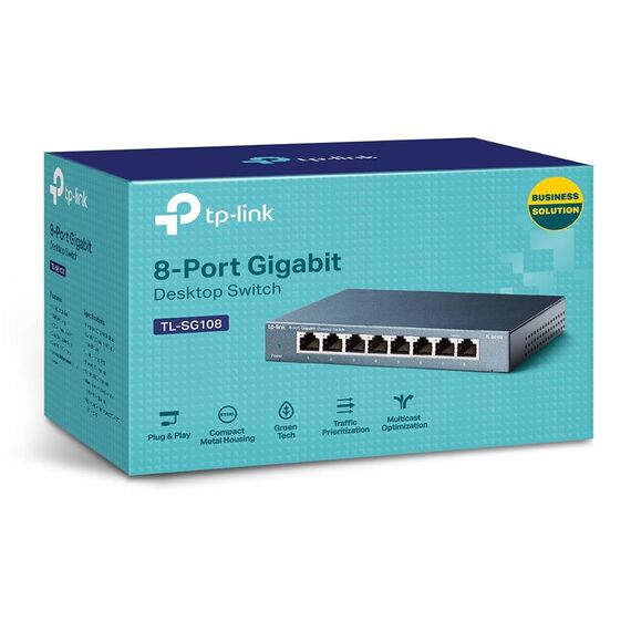 TPLink TLSG108 Switch 8 x 101001000 TLSG108