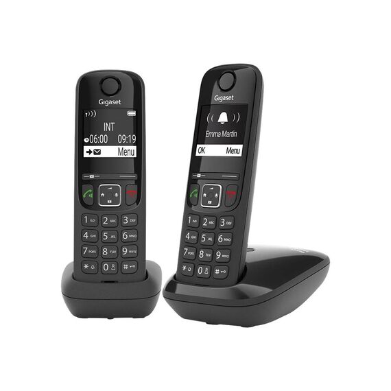 Gigaset AS690 Duo Cordless phone with caller L36852H2816C101