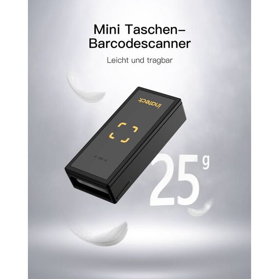 Inateck BCST-46 Mini Portable 2D Wireless Barcode Scanner