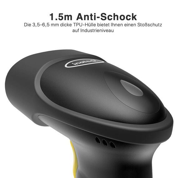 Inateck BCST-50 1D 2D barcode scanner black