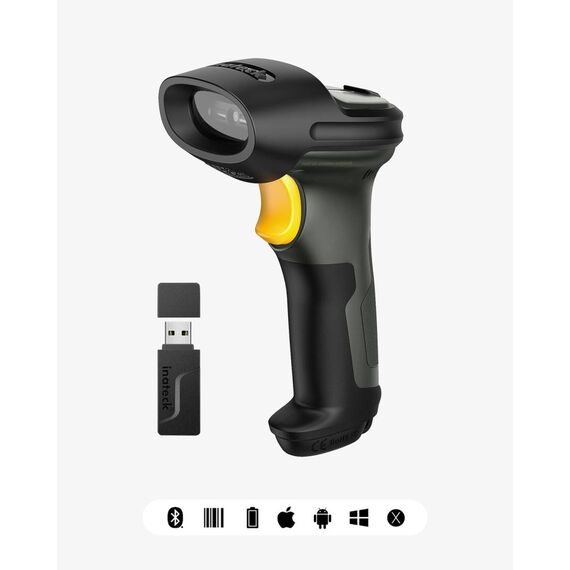 Inateck P7 1D barcode scanner P7_DARK GRAY