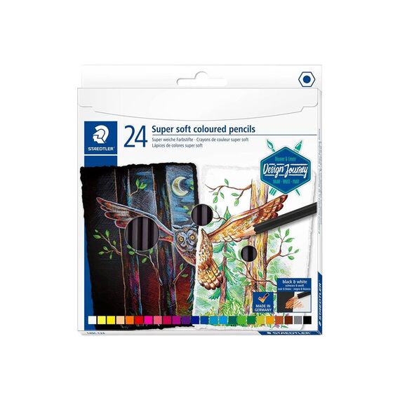 STAEDTLER 149C Coloured pencil super soft assorted 149C C24