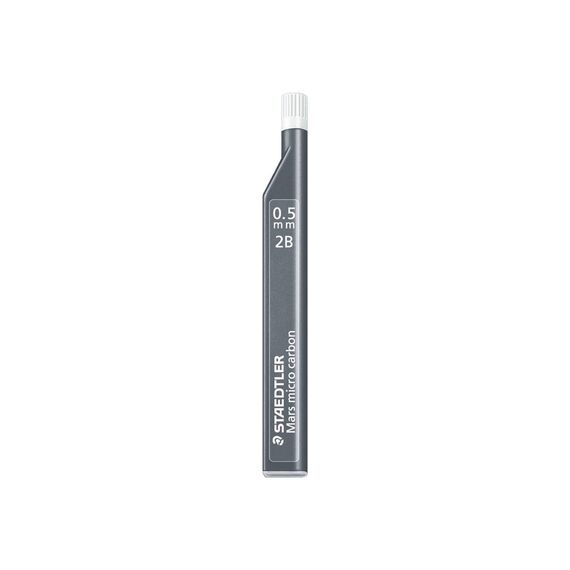 STAEDTLER Mars micro carbon Pencil lead 2B jet black 250 052B