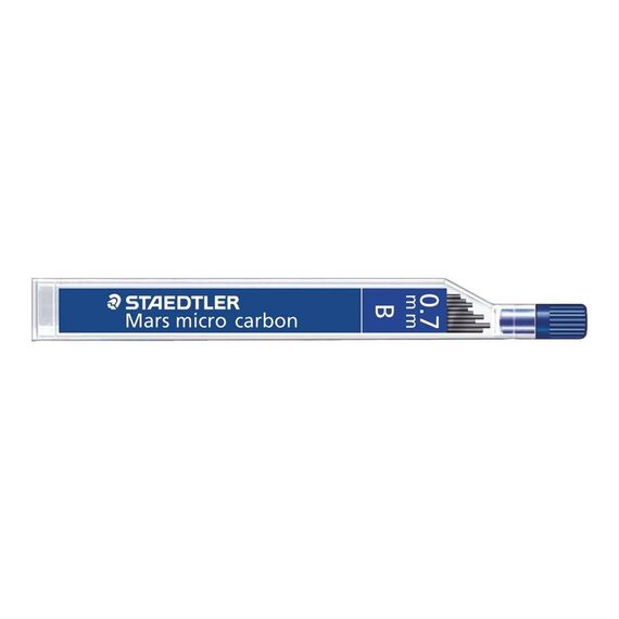 STAEDTLER Mars micro carbon Pencil lead B jet black 250 07B