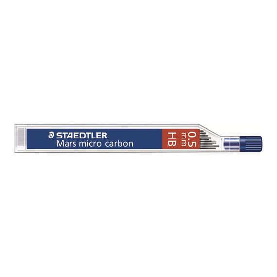 STAEDTLER Mars micro carbon Pencil lead HB 0.5 mm 250 05HB