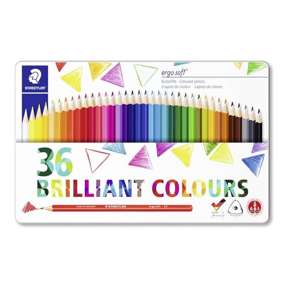 STAEDTLER ergosoft 157 Coloured pencil assorted colours 157 M36