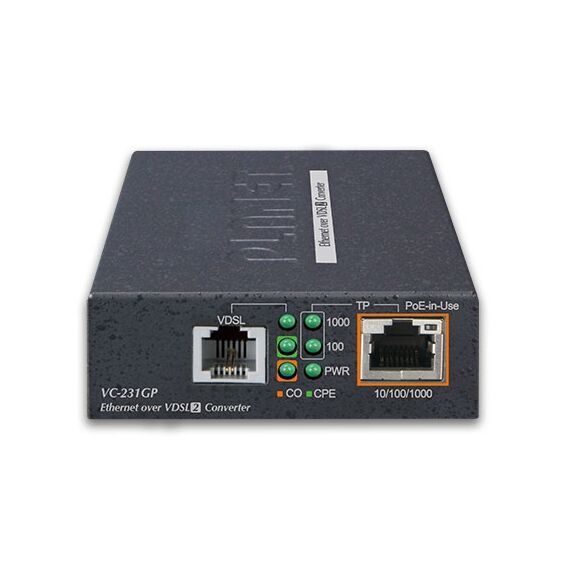 PLANET VC-231GP / Media converter / 1GbE, Ethernet over VDSL2 / 1