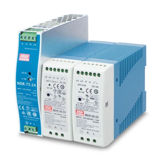 MEAN WELL MDR-40-24 / Power supply (DIN rail mountabl | PWR-40-24