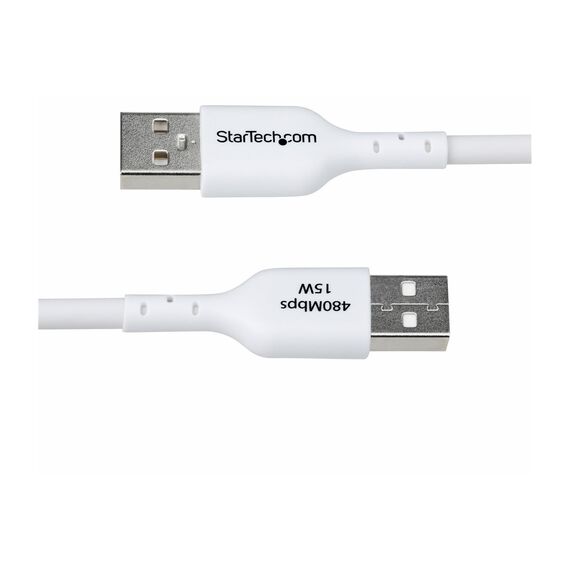 StarTech.com 3m (9.8ft) White USB-A to USB-C Char | USB2AC3MNCWHE