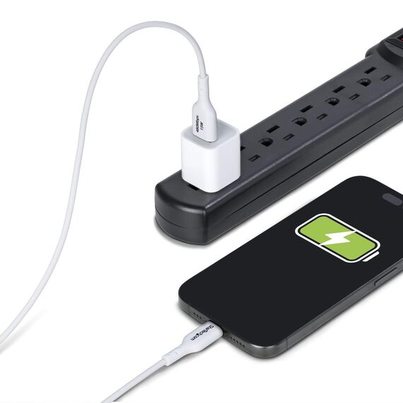 StarTech.com 3m (9.8ft) White USB-A to USB-C Char | USB2AC3MNCWHE