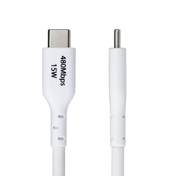 StarTech.com 3m (9.8ft) White USB-A to USB-C Char | USB2AC3MNCWHE