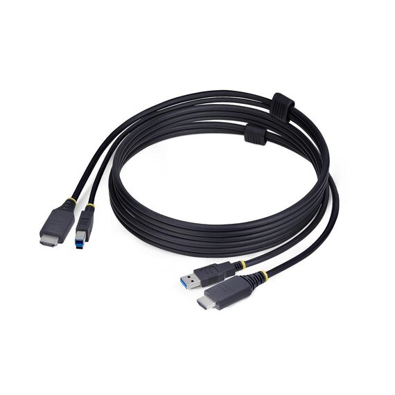 StarTech.com 6ft (1.8m) HDMI and USB 5Gbps KVM | HU1226-KVM-CABLE