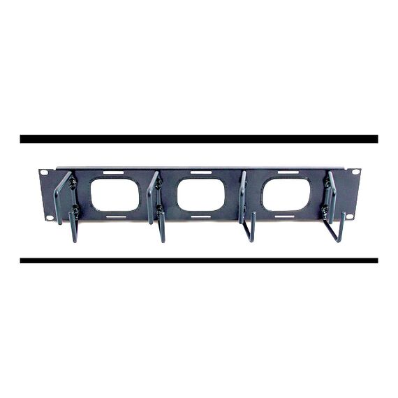 APC / Cable organizer / black / 2U / for NetShelter EP N | AR8428