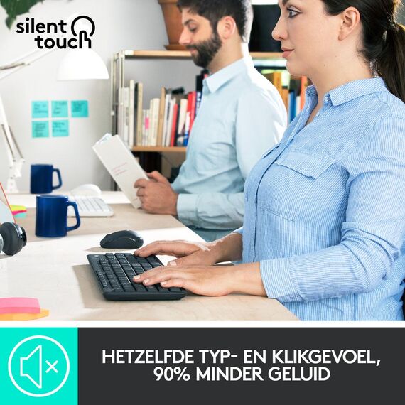 Logitech MK295 Silent / Keyboard and mouse set / wir | 920-009803