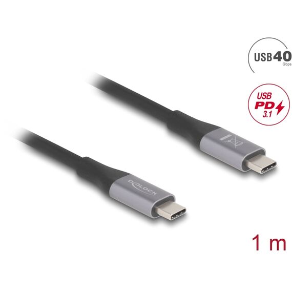 USB4 / Thunderbolt 3 / 20 V / 5 A / 1 m / up to 40 Gbps d | 81191