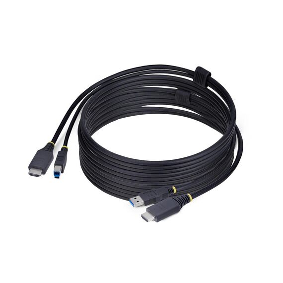 StarTech.com 10ft (3m) HDMI and USB 5Gbps KVM | HU12210-KVM-CABLE