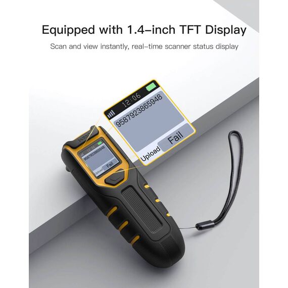 Inateck 2D Bluetooth 5.0 Portable Barcode Scanner BCST47_BLACK