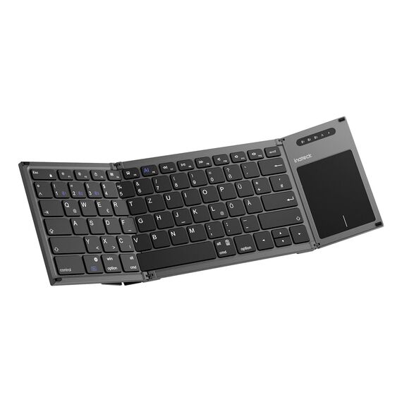 Inateck KB06101_STEEL GRAY / Wireless / RF Wireless + Bluetooth /