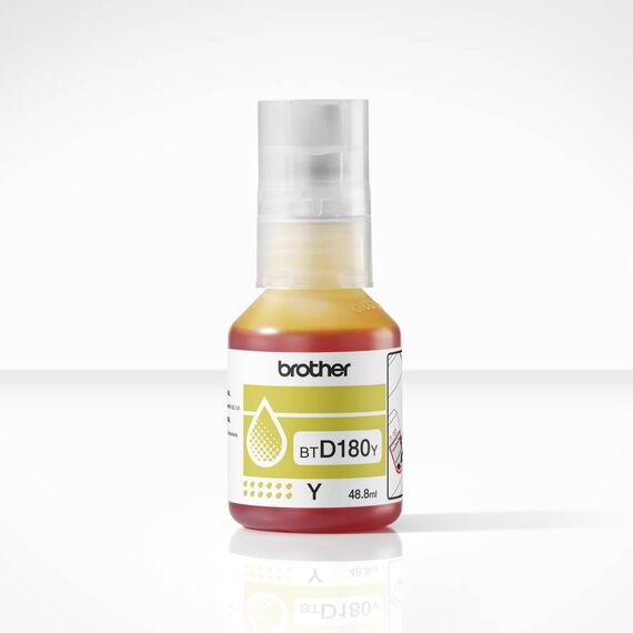 Brother BTD180Y Yellow original ink refill for Brother BTD180Y