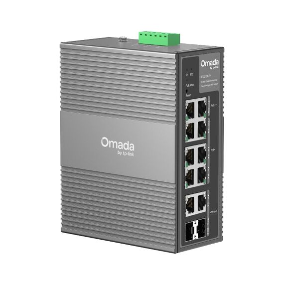 TP-Link Omada 10-Port Gigabit Industrial Easy Man | IES210GPP(UN)
