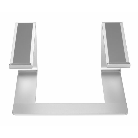 Gembird NBS-D1-01, Laptop stand, Aluminium, Silver, Aluminium, Si
