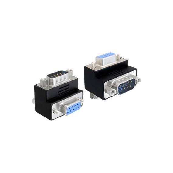 Delock / Serial adapter / DB-9 (F) to DB-9 (M) / 270° con | 65267