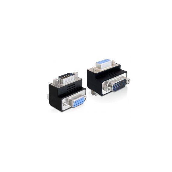Delock / Serial adapter / DB-9 (F) to DB-9 (M) / 270° con | 65267