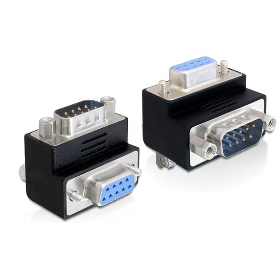 Delock / Serial adapter / DB-9 (F) to DB-9 (M) / 270° con | 65267