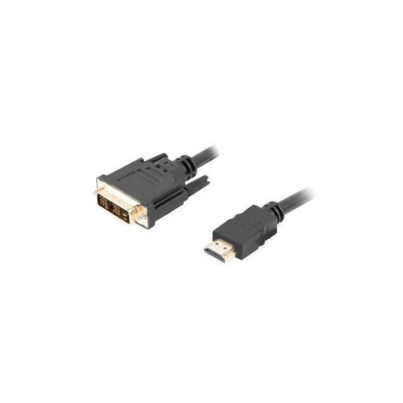 Lanberg CAHDDV10CC0018BK 1.8 m HDMI CAHDDV10CC0018BK