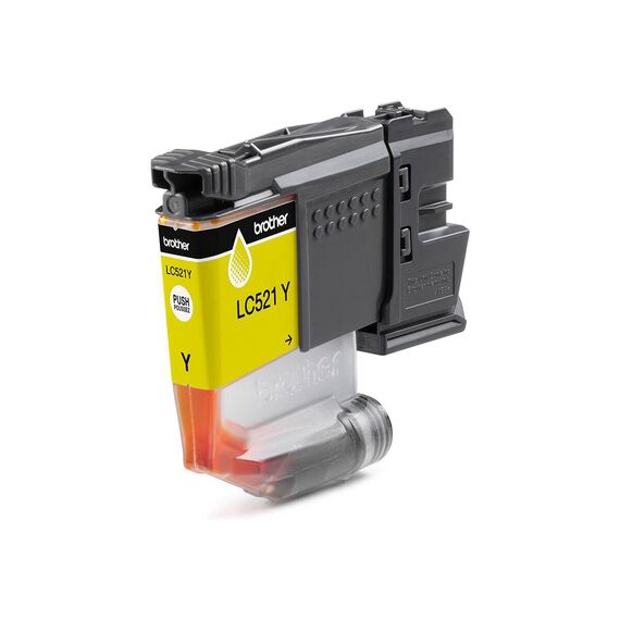 Brother LC521Y / Yellow / original / pillow pack / ink cartridge