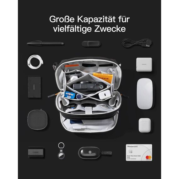 Inateck Electronic Organizer, waterproof AB03010_BLACK