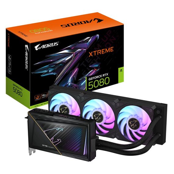 AORUS GeForce RTX 5080 XTREME WATERFORCE  | GV-N5080AORUSX W-16GD