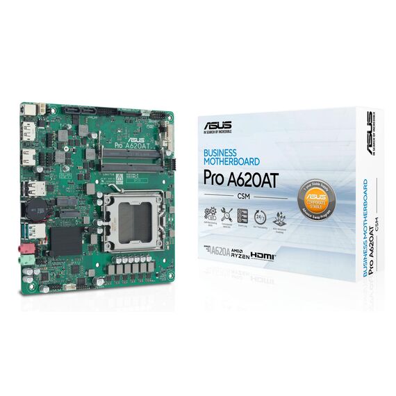 mini ITX / Socket AM5 / AMD A620A Chipset / USB | 90MB1L5M-M0EAYC