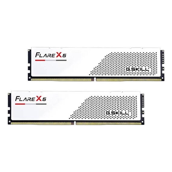 G.Skill Flare Ram White 64 GB, 2 x 32 GB, DDR5 F56000J2836G32GX2FX5W