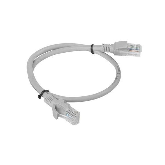 Lanberg PATCHCORD CAT.6 UTP 0.5M GRAU FLUKE PCU610CC0050S