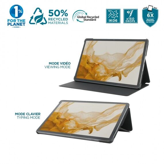 Mobilis RE.LIFE / Flip cover for tablet / eco-design, wi | 068016